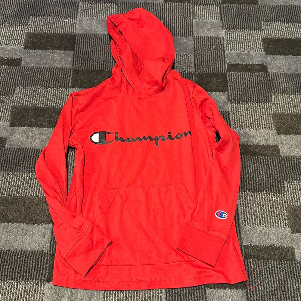 Champion boys t-shirt with hood size s (7)